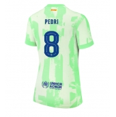 Barcelona Pedri Gonzalez #8 Derde tenue voor Dames 2024-25 Korte Mouwen