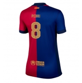 Barcelona Pedri Gonzalez #8 Thuis tenue voor Dames 2024-25 Korte Mouwen