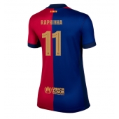 Barcelona Raphinha Belloli #11 Thuis tenue voor Dames 2024-25 Korte Mouwen