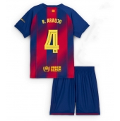 Barcelona Ronald Araujo #4 Thuis tenue voor kinderen 2025-26 Korte Mouwen (+ broek)