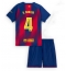 Barcelona Ronald Araujo #4 Thuis tenue voor kinderen 2025-26 Korte Mouwen (+ broek)