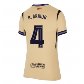 Barcelona Ronald Araujo #4 Uit tenue voor Dames 2025-26 Korte Mouwen