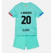 Barcelona Sergi Roberto #20 Derde tenue voor kinderen 2023-24 Korte Mouwen (+ broek)