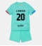Barcelona Sergi Roberto #20 Derde tenue voor kinderen 2023-24 Korte Mouwen (+ broek)
