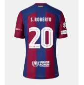 Barcelona Sergi Roberto #20 Thuis tenue 2023-24 Korte Mouwen