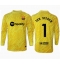 Barcelona Ter Stegen #1 Keeper Thuis tenue 2024-25 Lange Mouwen