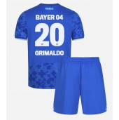 Bayer Leverkusen Alejandro Grimaldo #20 Derde tenue voor kinderen 2025-26 Korte Mouwen (+ broek)
