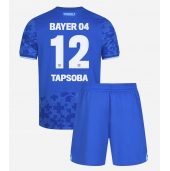 Bayer Leverkusen Edmond Tapsoba #12 Derde tenue voor kinderen 2025-26 Korte Mouwen (+ broek)