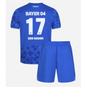 Bayer Leverkusen Eliesse Ben Seghir #17 Derde tenue voor kinderen 2025-26 Korte Mouwen (+ broek)