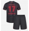 Bayer Leverkusen Eliesse Ben Seghir #17 Thuis tenue voor kinderen 2025-26 Korte Mouwen (+ broek)