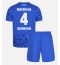 Bayer Leverkusen Jarell Quansah #4 Derde tenue voor kinderen 2025-26 Korte Mouwen (+ broek)