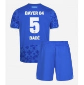 Bayer Leverkusen Loic Bade #5 Derde tenue voor kinderen 2025-26 Korte Mouwen (+ broek)