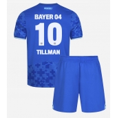 Bayer Leverkusen Malik Tillman #10 Derde tenue voor kinderen 2025-26 Korte Mouwen (+ broek)
