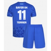 Bayer Leverkusen Martin Terrier #11 Derde tenue voor kinderen 2025-26 Korte Mouwen (+ broek)