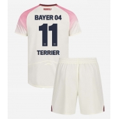 Bayer Leverkusen Martin Terrier #11 Uit tenue voor kinderen 2025-26 Korte Mouwen (+ broek)