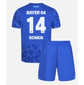 Bayer Leverkusen Patrik Schick #14 Derde tenue voor kinderen 2025-26 Korte Mouwen (+ broek)