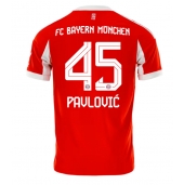 Bayern Munich Aleksandar Pavlovic #45 Thuis tenue 2025-26 Korte Mouwen