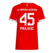 Bayern Munich Aleksandar Pavlovic #45 Thuis tenue voor Dames 2025-26 Korte Mouwen