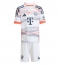 Bayern Munich Aleksandar Pavlovic #45 Uit tenue voor kinderen 2025-26 Korte Mouwen (+ broek)