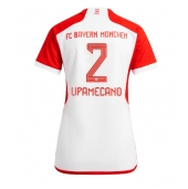 Bayern Munich Dayot Upamecano #2 Thuis tenue voor Dames 2023-24 Korte Mouwen