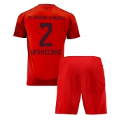 Bayern Munich Dayot Upamecano #2 Thuis tenue voor kinderen 2024-25 Korte Mouwen (+ broek)