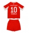 Bayern Munich Jamal Musiala #10 Thuis tenue voor kinderen 2025-26 Korte Mouwen (+ broek)
