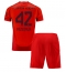Bayern Munich Jamal Musiala #42 Thuis tenue voor kinderen 2024-25 Korte Mouwen (+ broek)