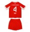 Bayern Munich Jonathan Tah #4 Thuis tenue voor kinderen 2025-26 Korte Mouwen (+ broek)
