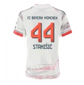 Bayern Munich Josip Stanisic #44 Uit tenue voor Dames 2025-26 Korte Mouwen