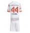 Bayern Munich Josip Stanisic #44 Uit tenue voor kinderen 2025-26 Korte Mouwen (+ broek)