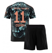 Bayern Munich Kingsley Coman #11 Uit tenue voor kinderen 2024-25 Korte Mouwen (+ broek)