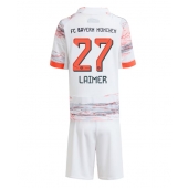 Bayern Munich Konrad Laimer #27 Uit tenue voor kinderen 2025-26 Korte Mouwen (+ broek)