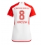 Bayern Munich Leon Goretzka #8 Thuis tenue voor Dames 2023-24 Korte Mouwen