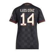 Bayern Munich Luis Diaz #14 Derde tenue voor Dames 2025-26 Korte Mouwen