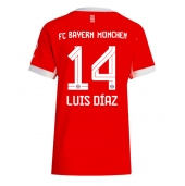 Bayern Munich Luis Diaz #14 Thuis tenue voor Dames 2025-26 Korte Mouwen