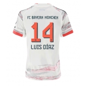 Bayern Munich Luis Diaz #14 Uit tenue voor Dames 2025-26 Korte Mouwen