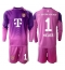 Bayern Munich Manuel Neuer #1 Keeper Derde tenue voor kinderen 2025-26 Lange Mouwen (+ broek)