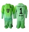 Bayern Munich Manuel Neuer #1 Keeper Thuis tenue voor kinderen 2025-26 Lange Mouwen (+ broek)