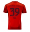 Bayern Munich Mathys Tel #39 Thuis tenue 2024-25 Korte Mouwen