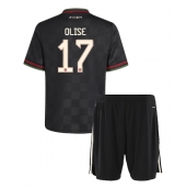 Bayern Munich Michael Olise #17 Derde tenue voor kinderen 2025-26 Korte Mouwen (+ broek)