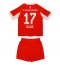 Bayern Munich Michael Olise #17 Thuis tenue voor kinderen 2025-26 Korte Mouwen (+ broek)