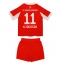 Bayern Munich Nicolas Jackson #11 Thuis tenue voor kinderen 2025-26 Korte Mouwen (+ broek)
