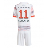 Bayern Munich Nicolas Jackson #11 Uit tenue voor kinderen 2025-26 Korte Mouwen (+ broek)