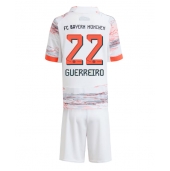 Bayern Munich Raphael Guerreiro #22 Uit tenue voor kinderen 2025-26 Korte Mouwen (+ broek)