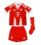 Bayern Munich Serge Gnabry #7 Thuis tenue voor kinderen 2025-26 Korte Mouwen (+ broek)