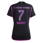 Bayern Munich Serge Gnabry #7 Uit tenue voor Dames 2023-24 Korte Mouwen