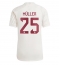 Bayern Munich Thomas Muller #25 Derde tenue 2023-24 Korte Mouwen