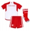 Bayern Munich Thuis tenue voor kinderen 2023-24 Korte Mouwen (+ broek)