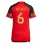België Axel Witsel #6 Thuis tenue voor Dames WK 2022 Korte Mouwen