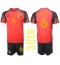 België Axel Witsel #6 Thuis tenue voor kinderen WK 2022 Korte Mouwen (+ broek)